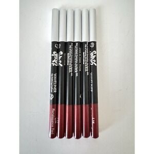 Splash Waveliner Lip Defining Pencil Lot of 6 Renaissance Red New